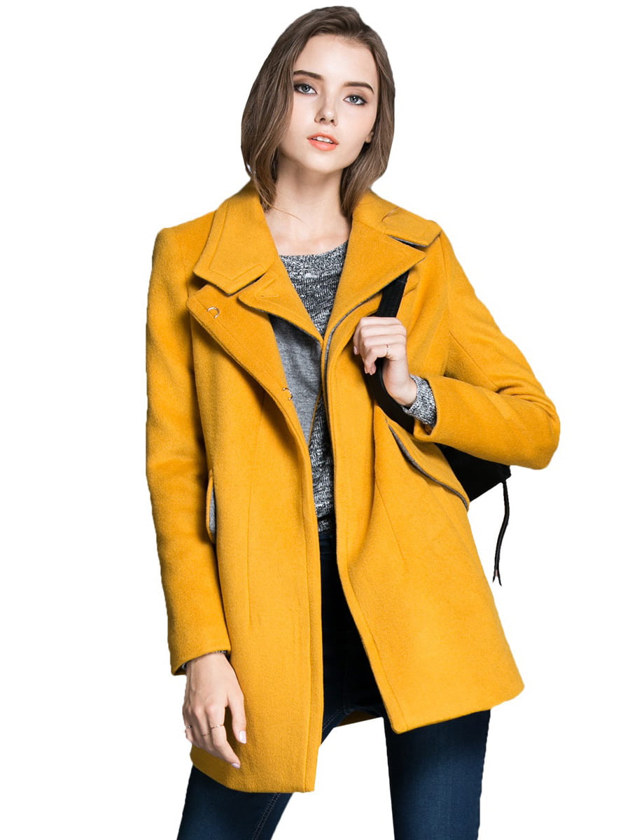 Пальто желтое | 4601116