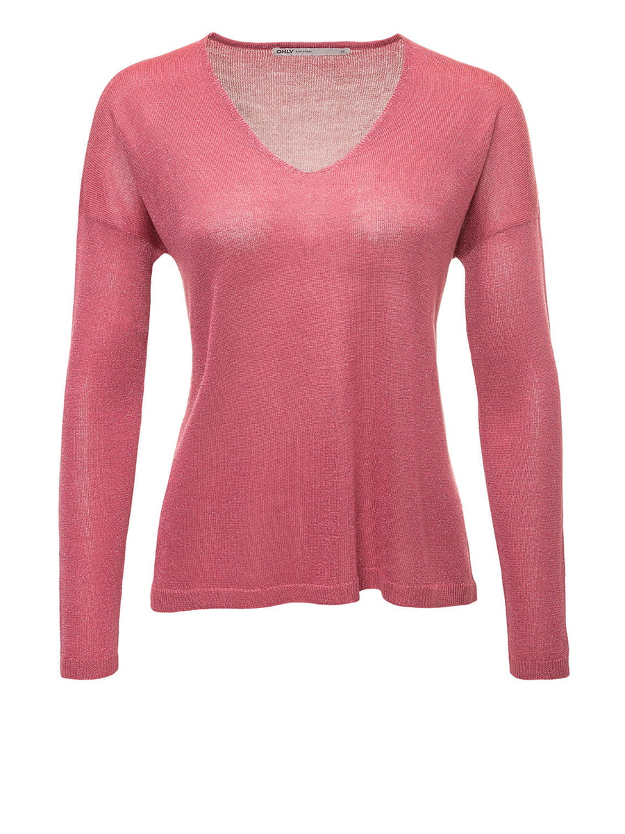 Пуловер розовый | 4631362