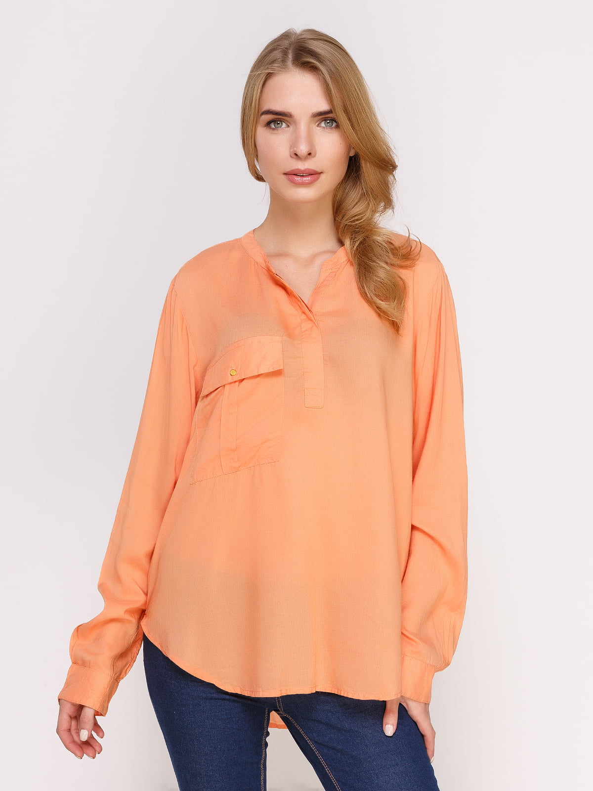 Блуза оранжевая | 4622564