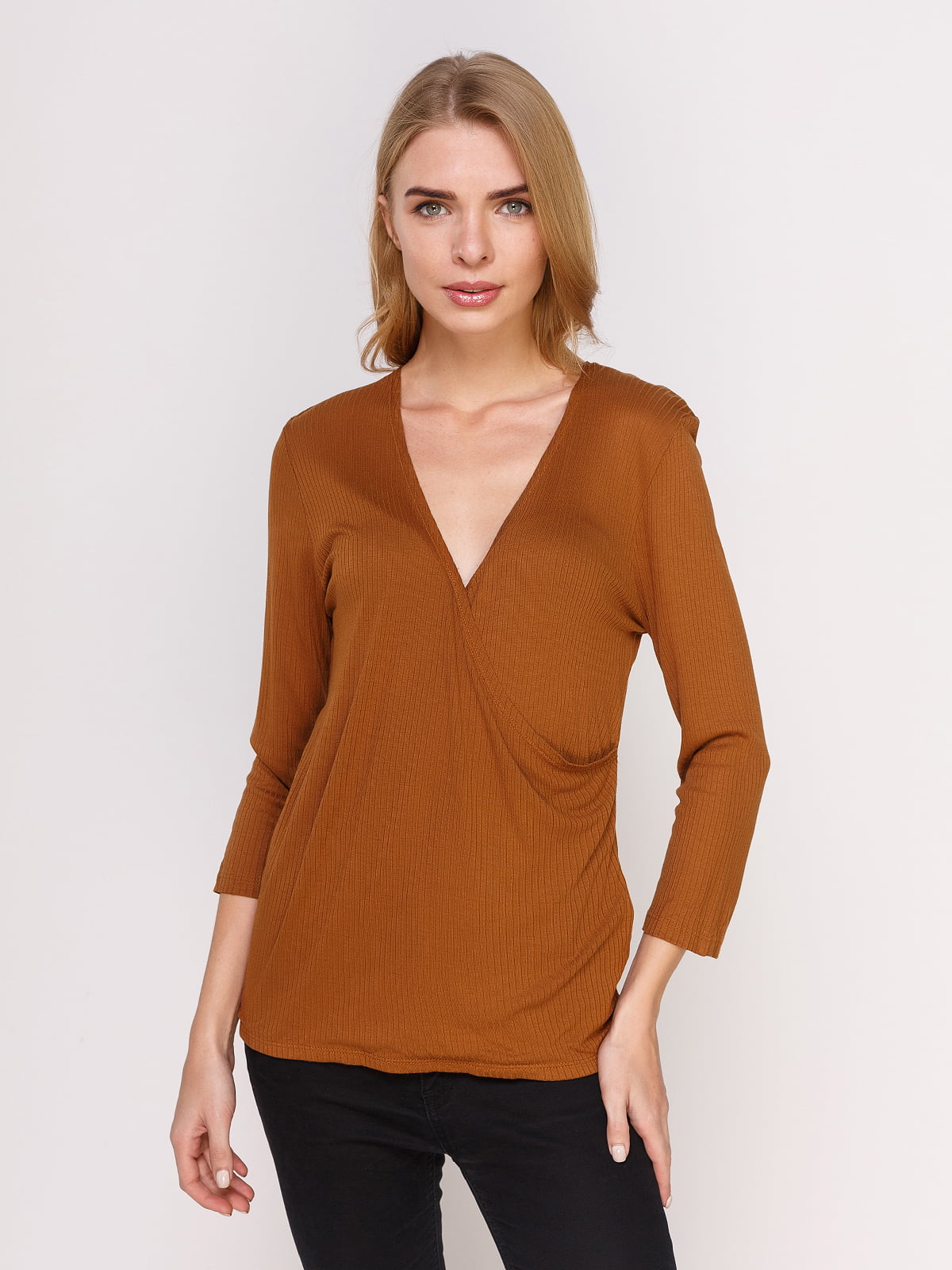 Пуловер коричневий | 4625181