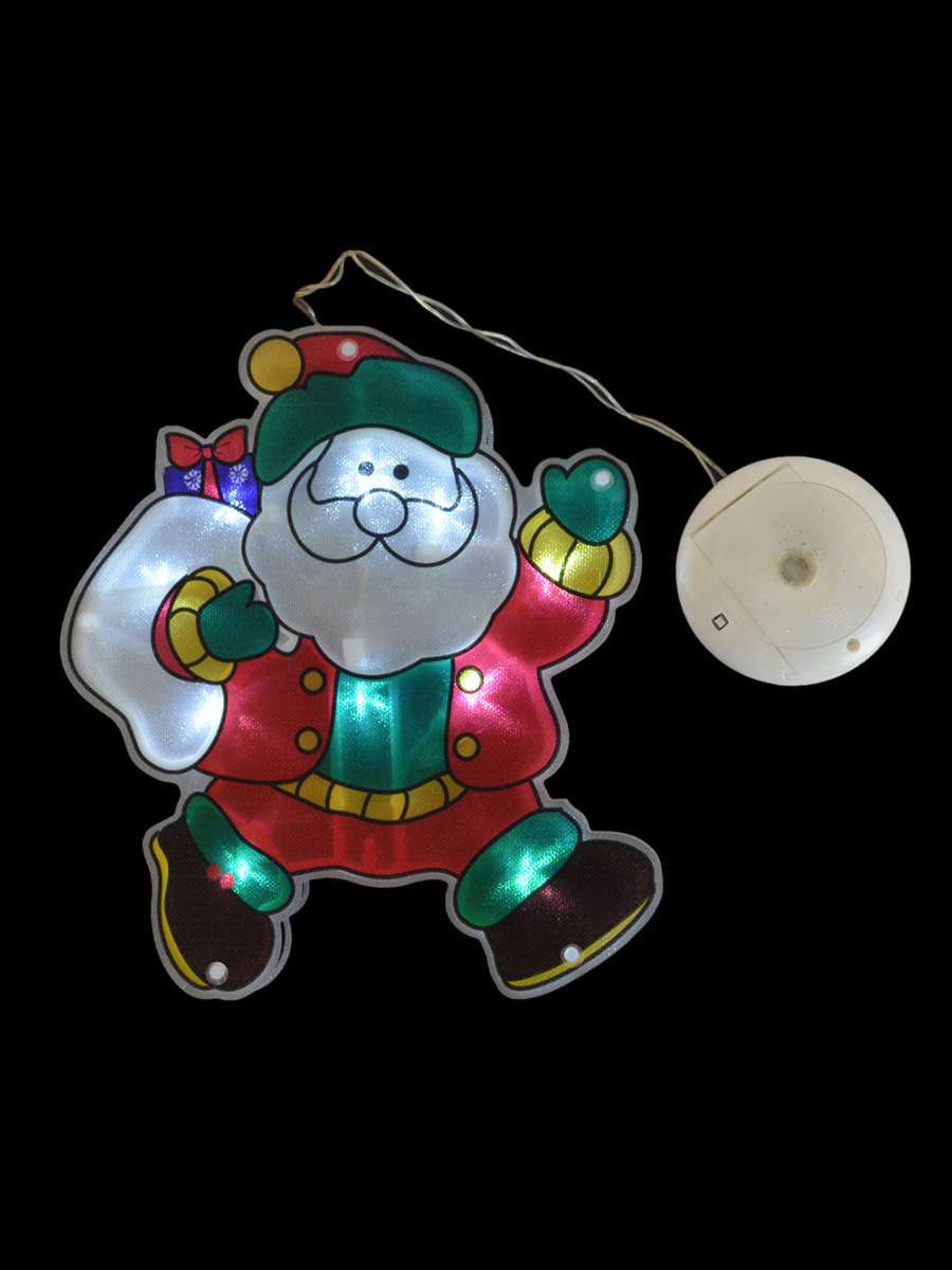 Наклейка-светильник «Дед Мороз» (19,5х21,5 см) | 4658065