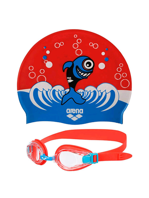 Комплект: очки и шапочка для плавания | 4651008