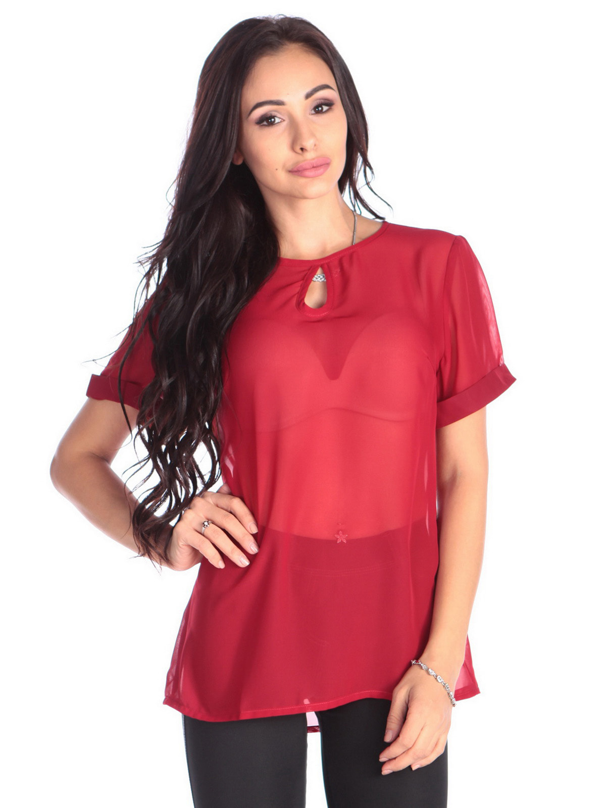 Блуза червона | 4677397