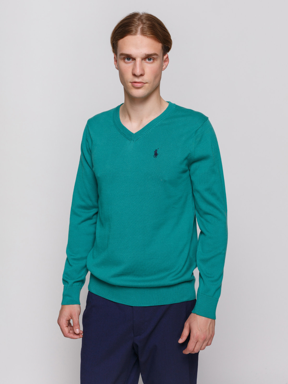 Пуловер зеленый | 4704913
