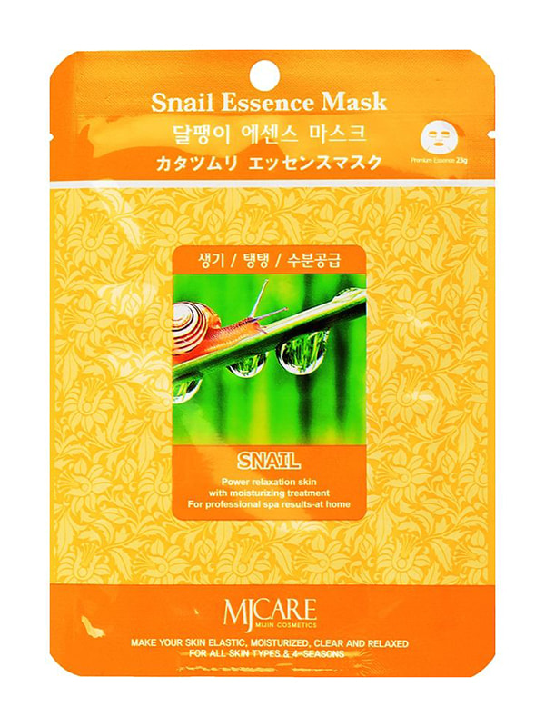 Тканевая маска для лица с муцином улитки Snail Essence Mask (23 г) | 4707995