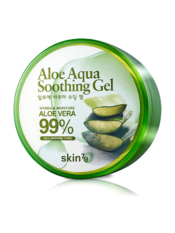 Гель для обличчя Aloe Aqua Soothing Gel 99% (300 г) | 4707920