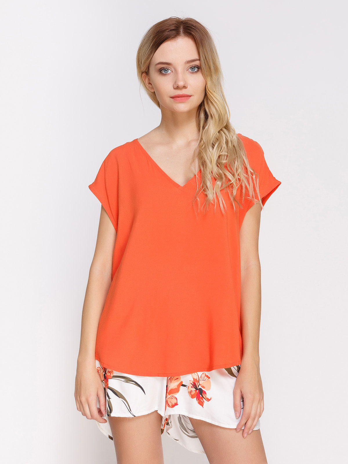 Блуза яскраво-помаранчева | 4560104
