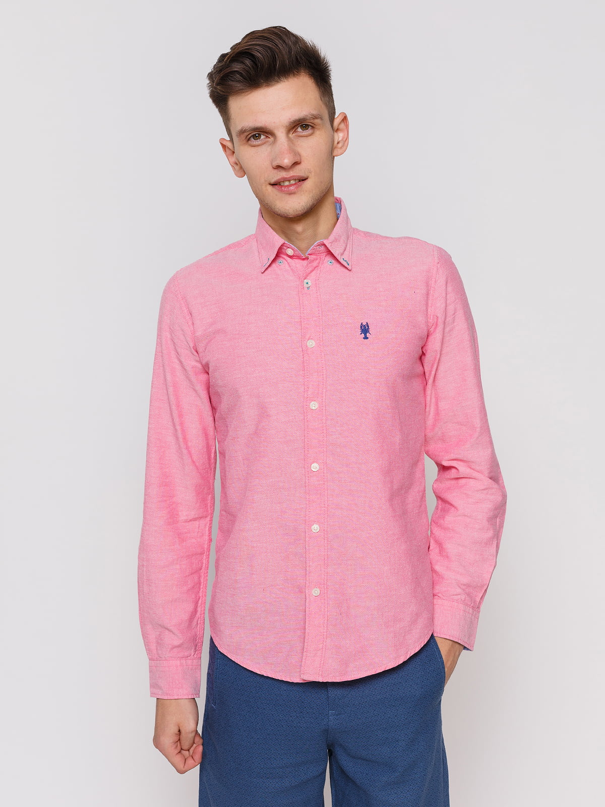 Рубашка розовая | 3966771