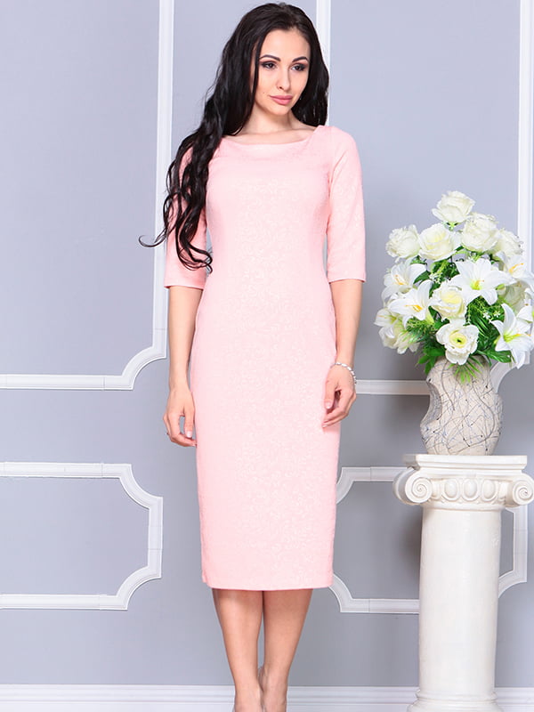 Платье персикового цвета | 4766124