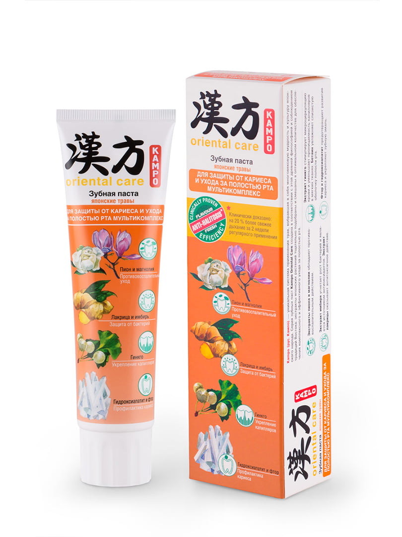 Зубная паста Kampo Oriental Care «Японские травы» (100 г) | 4784662