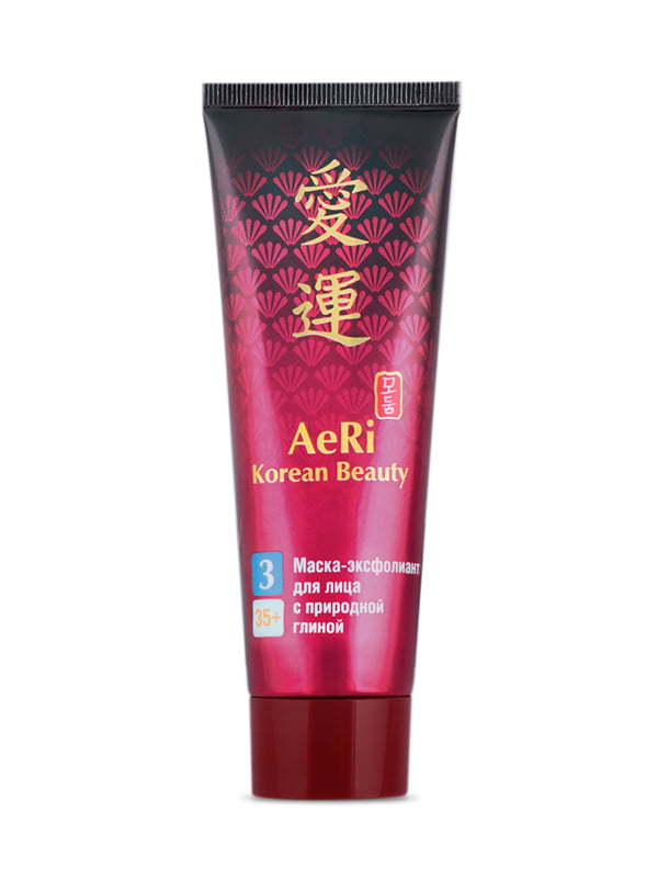Маска-ексфоліант для обличчя AeRi Korean Beauty c природною глиною (95 г) | 4784665