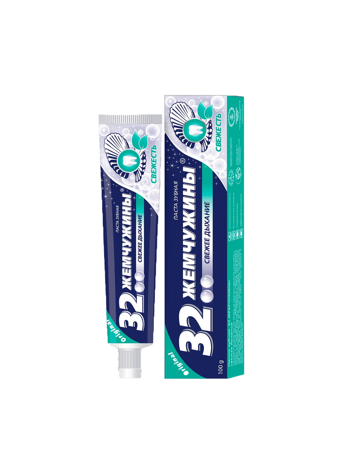 Зубная паста«32 жемчужины. Свежее дыхание» (100 г) | 4784707