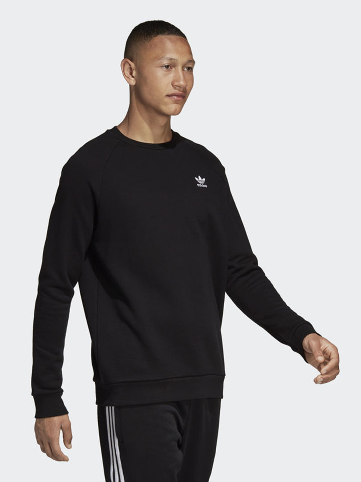 Crew adidas. Свитшот adidas Essential Crew. Свитшот adidas Originals Essentials. Черный свитшот adidas Originals Essentials. Adidas Essential Crew.