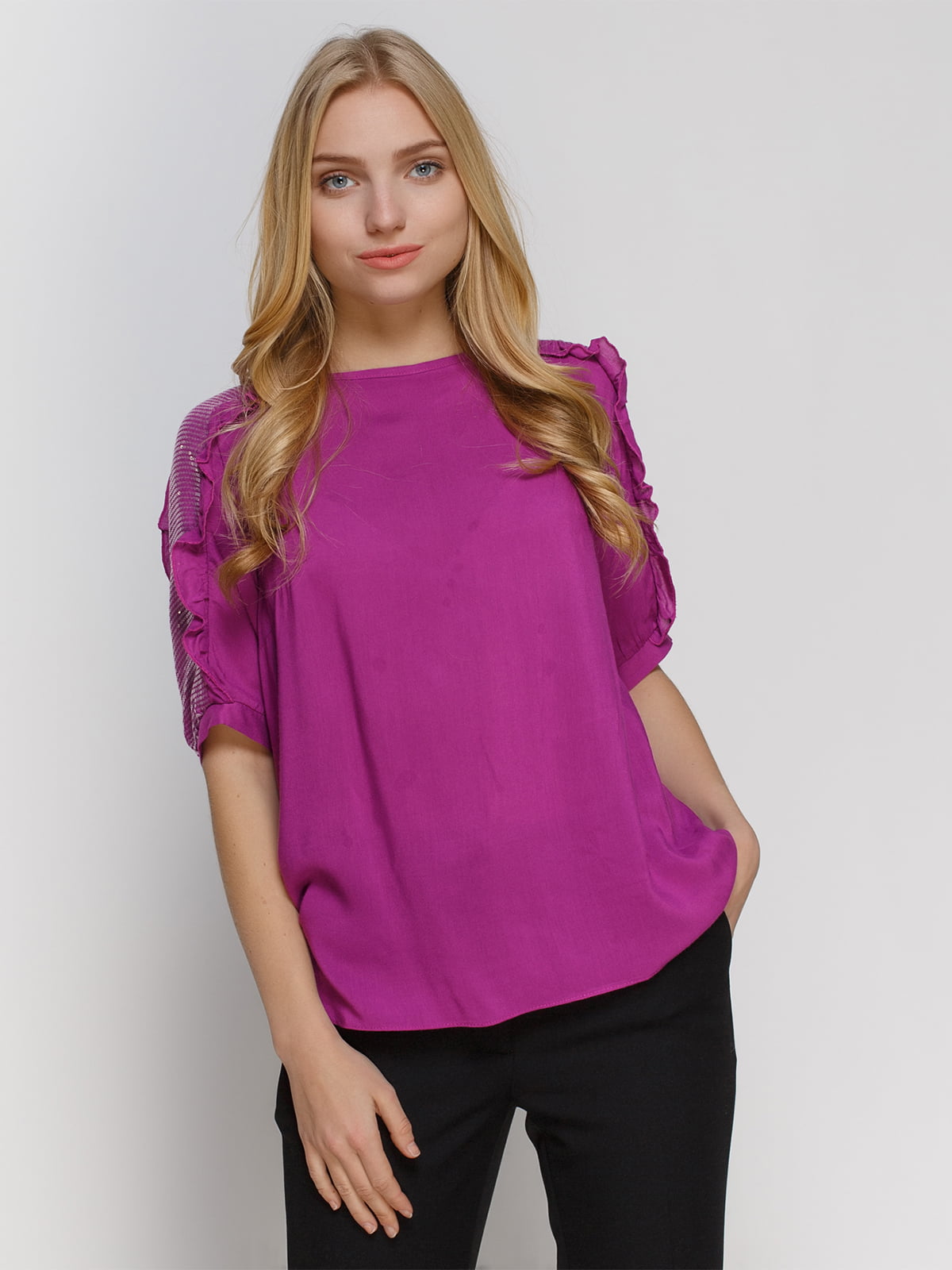 Блуза фиолетовая | 4810099