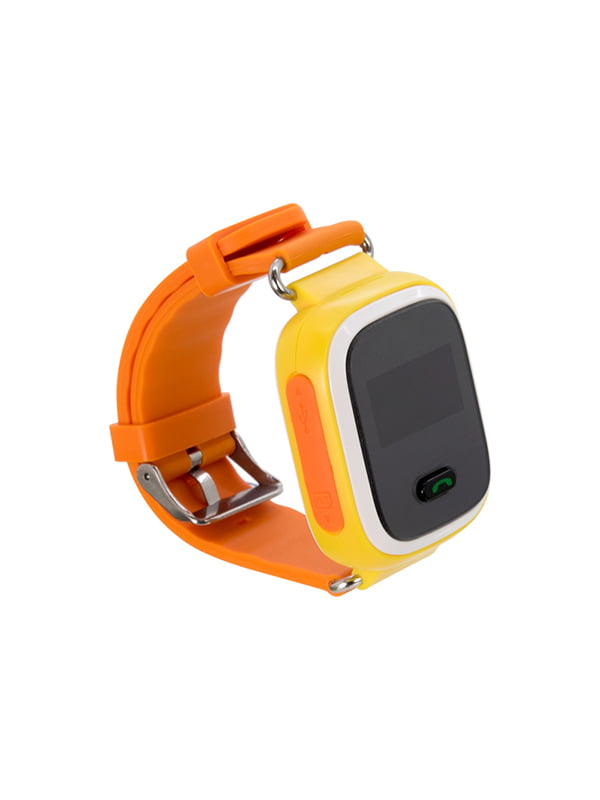 Часы умные детские с GPS трекером GW900 (Q60) Orange/Yellow | 4312158