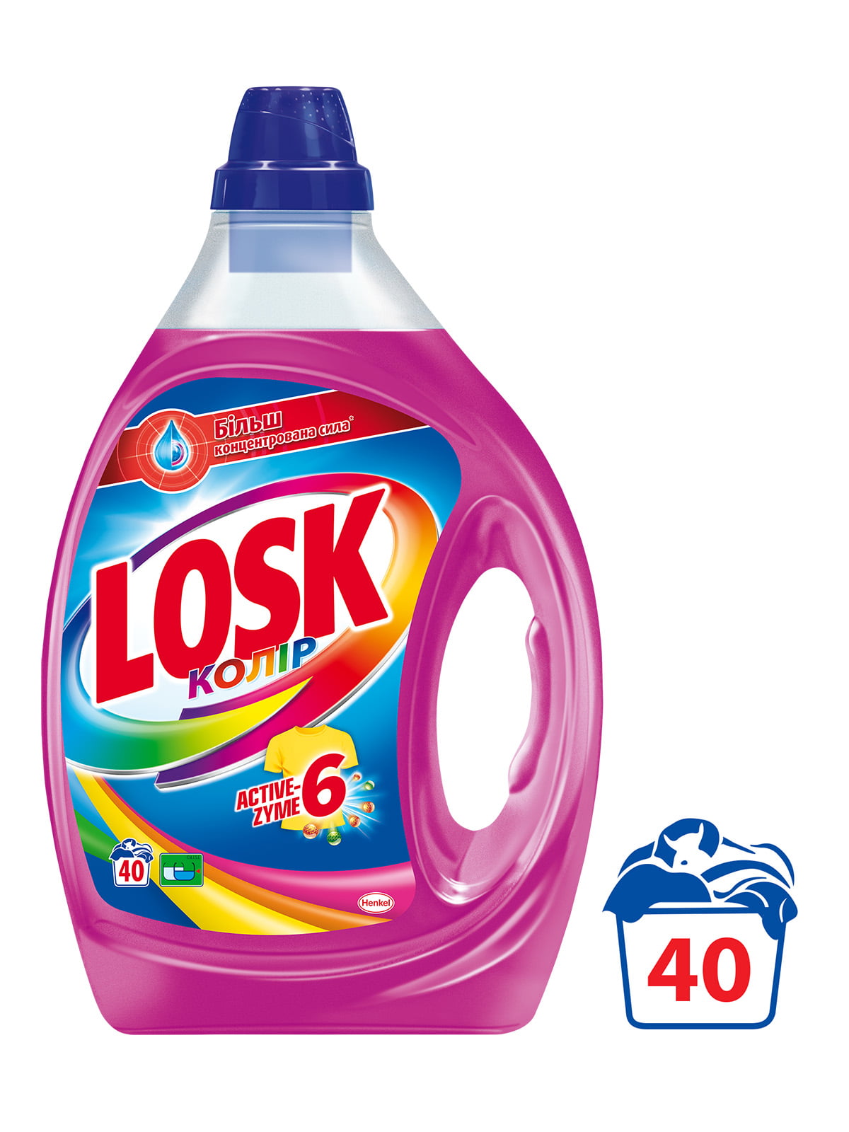 Гель для прання кольорової білизни (2 л) — автомат Losk | 4262491