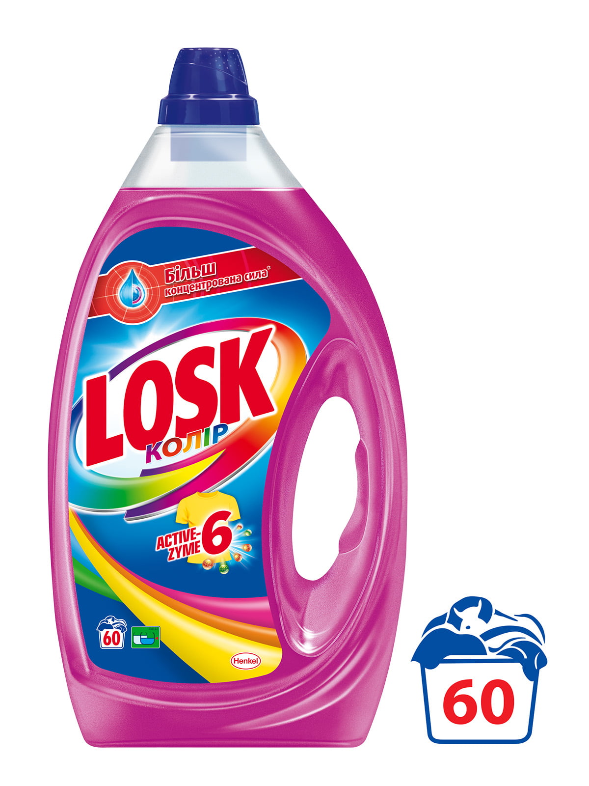 Гель для прання кольорової білизни (3 л) — автомат Losk | 4262493