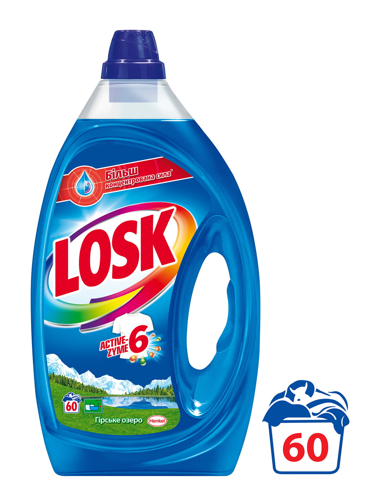 Гель для прання «Гірське озеро» (3 л) — автомат Losk | 4262494