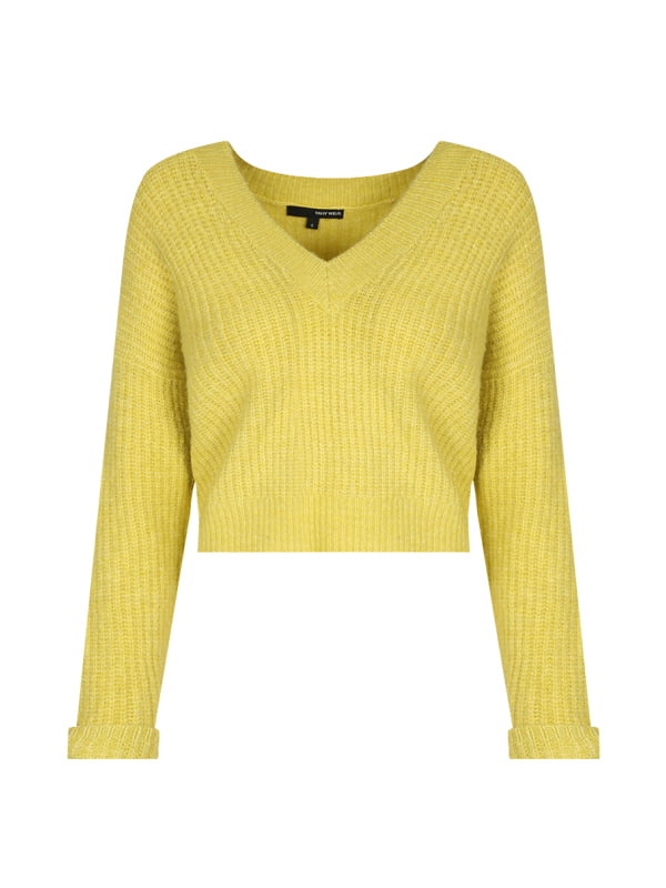 Пуловер желтый | 4656263