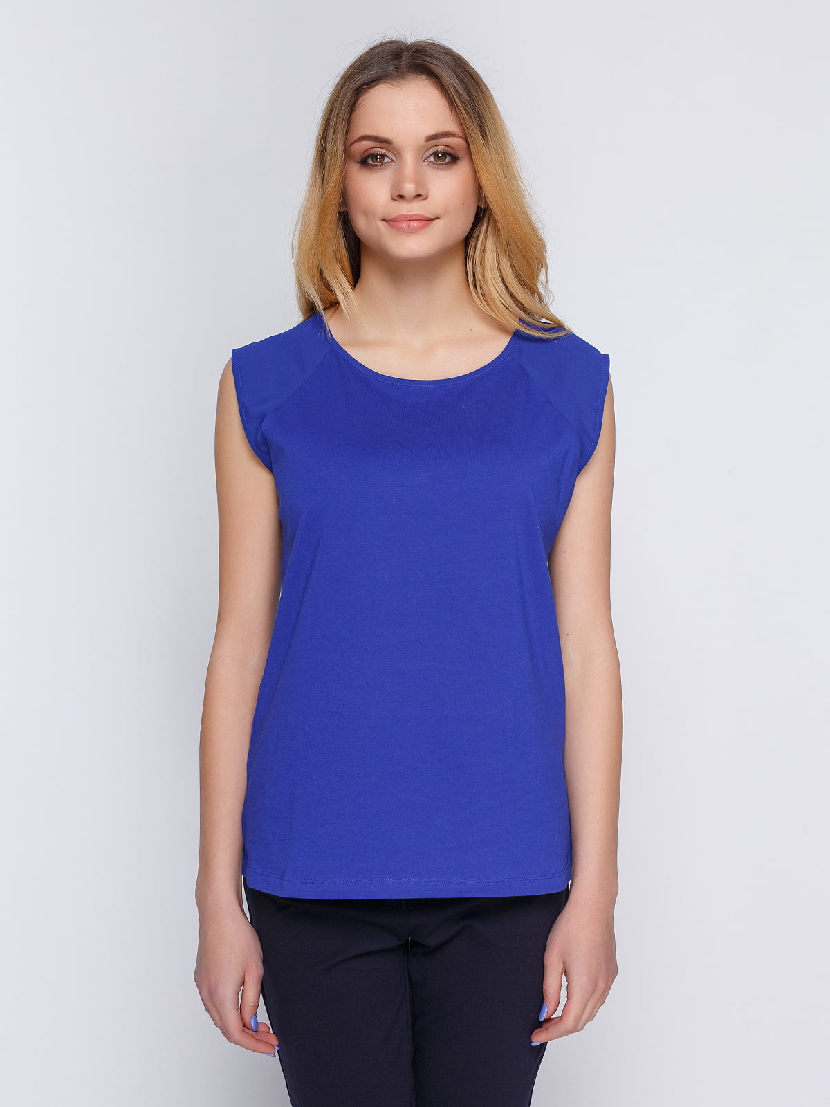 Блуза яскраво-синя | 2353994