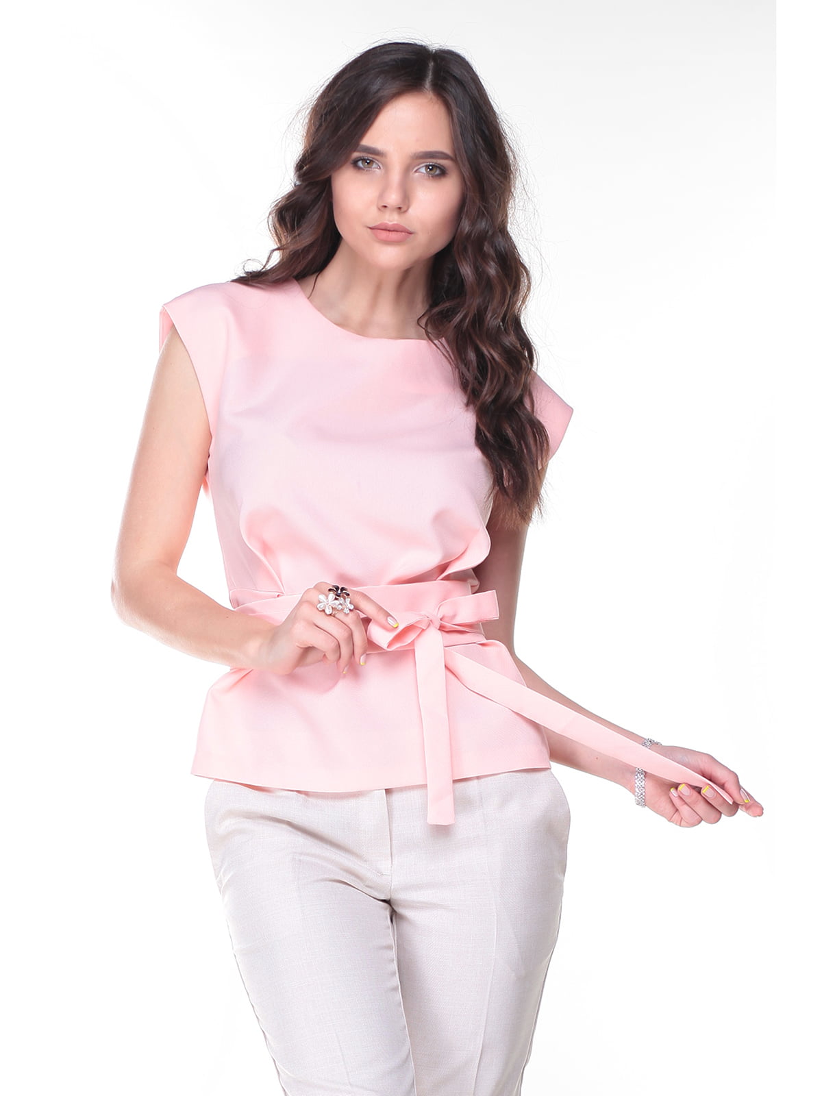 Блуза персикового цвета | 4861341