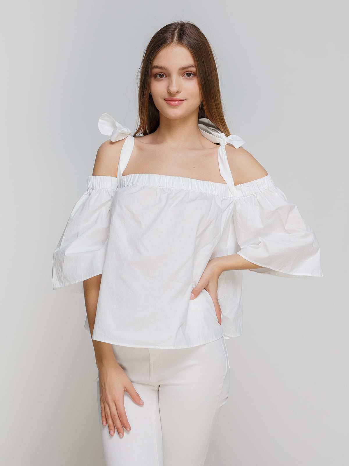 Блуза белая | 4108763