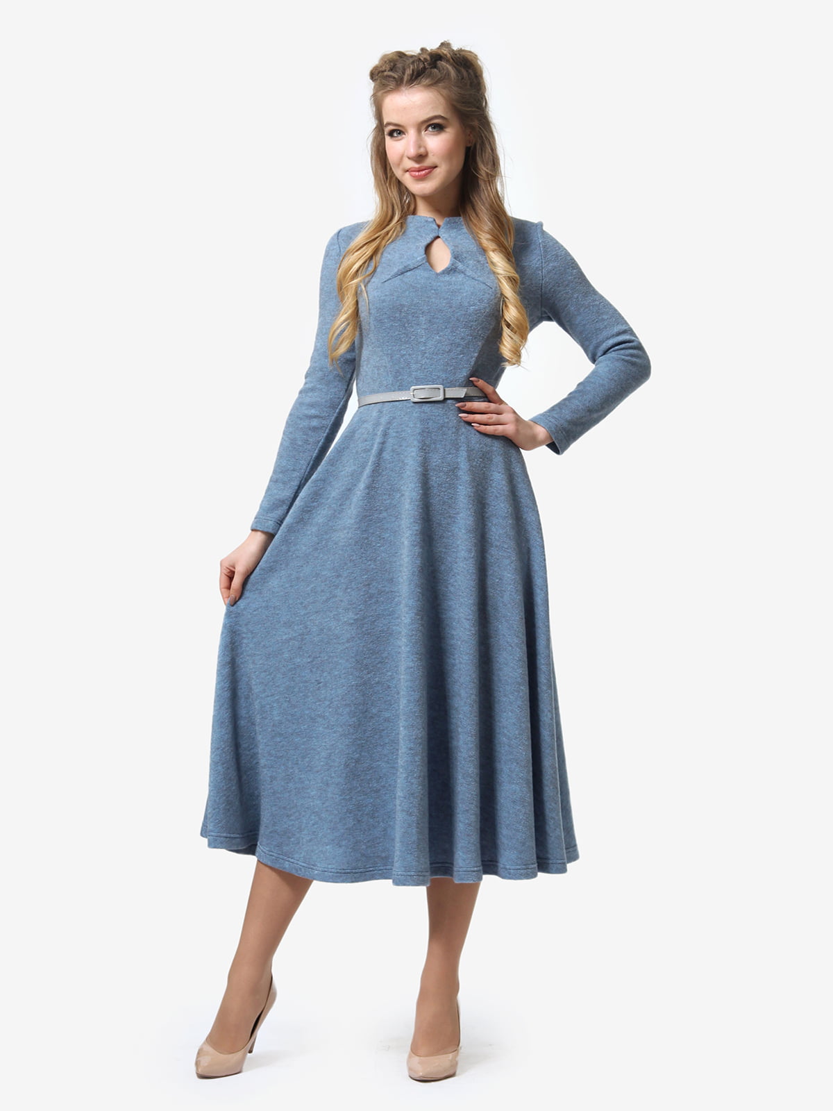 Сукня сіро-блакитна | 4878410