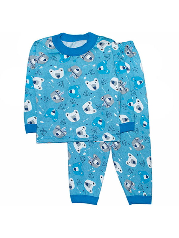 Пижама с начесом: лонгслив и брюки | 4879901