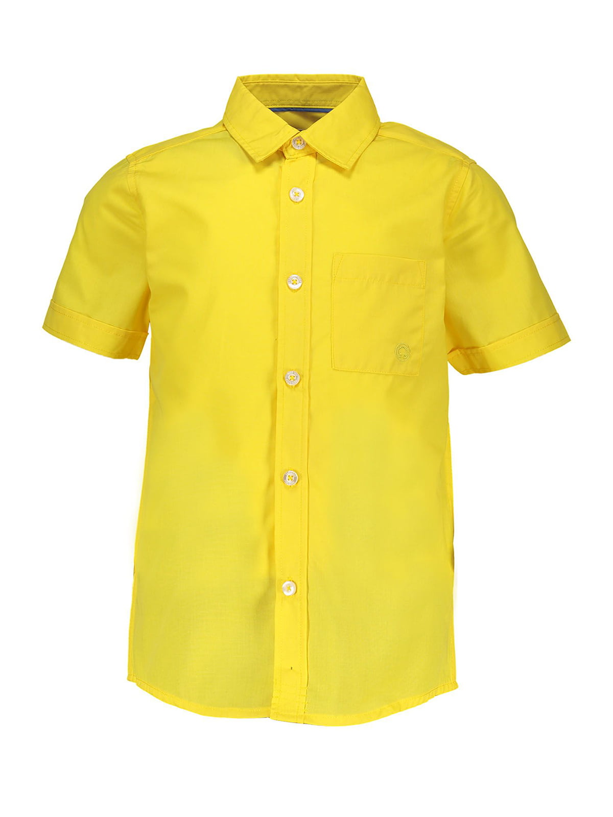 Ярко желтая рубашка