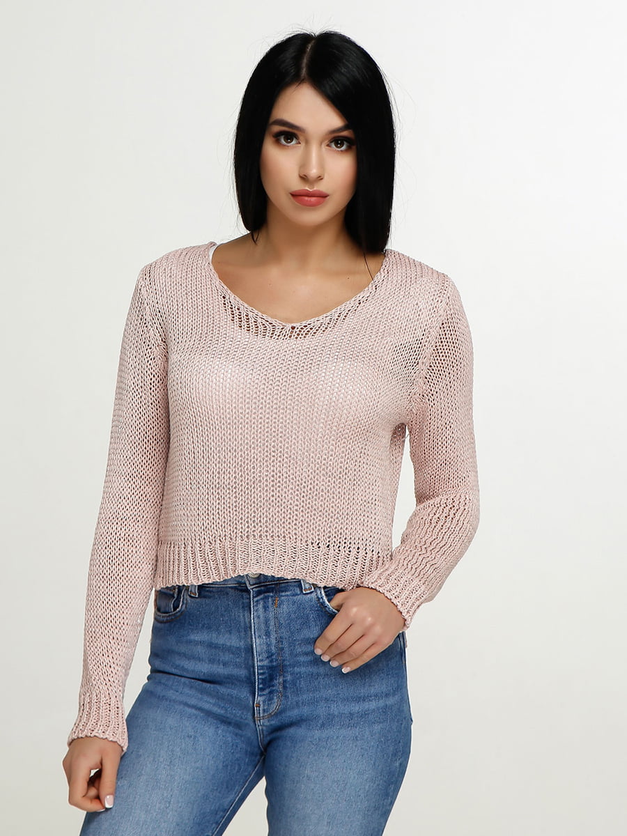 Пуловер рожевий | 4911384