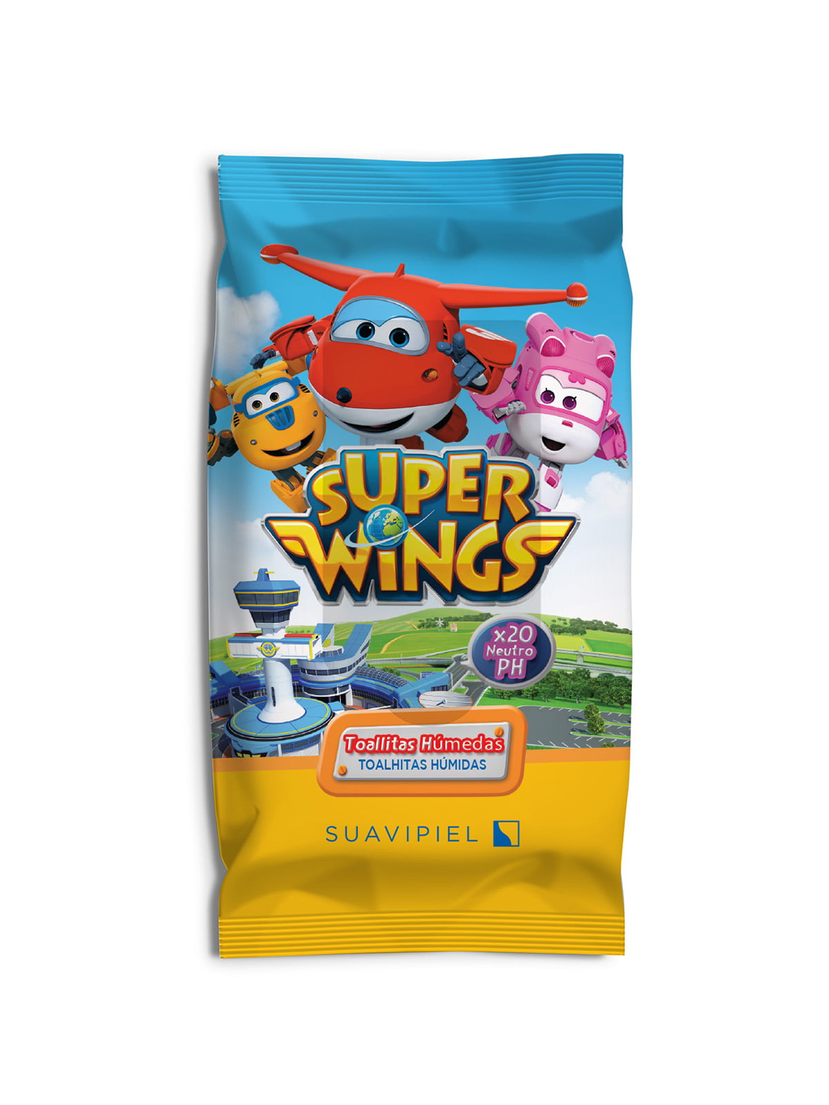 Детские влажные салфетки Super Wings (20 шт.) | 4908323