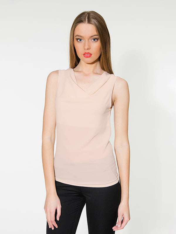 Блуза персикового кольору | 4911257