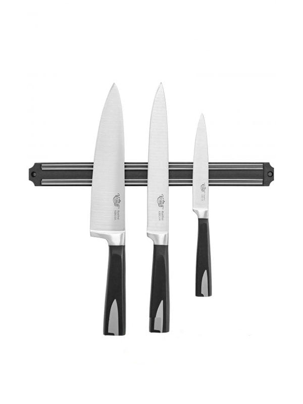 Набір ножів (3 предмета) з магнітною планкою | 4911886