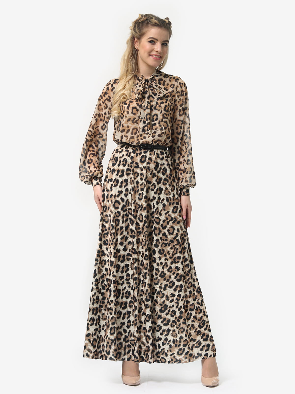 Сукня в леопардовий принт | 4913325