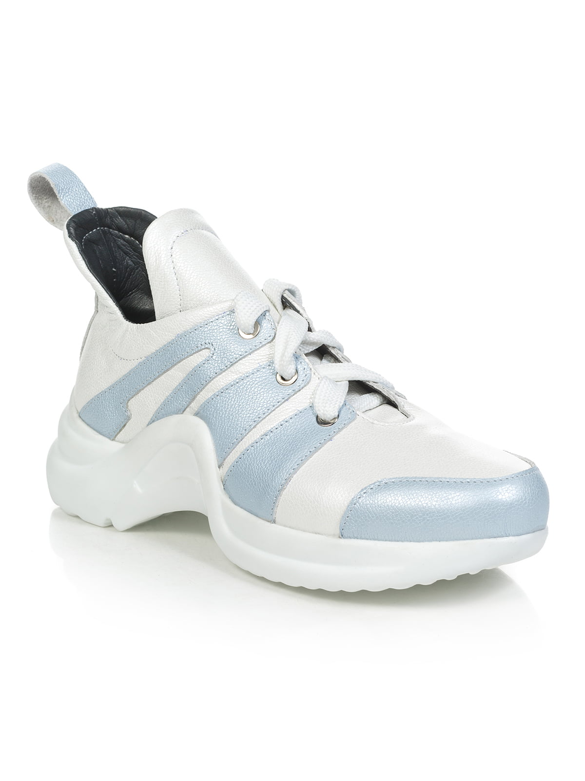 Кросівки біло-блакитні | 4910953