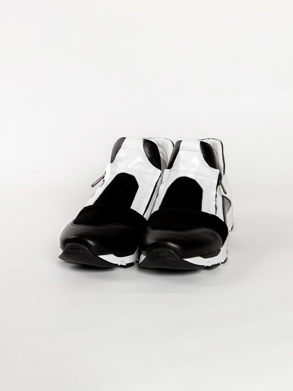 Кросівки чорно-білі | 4918564