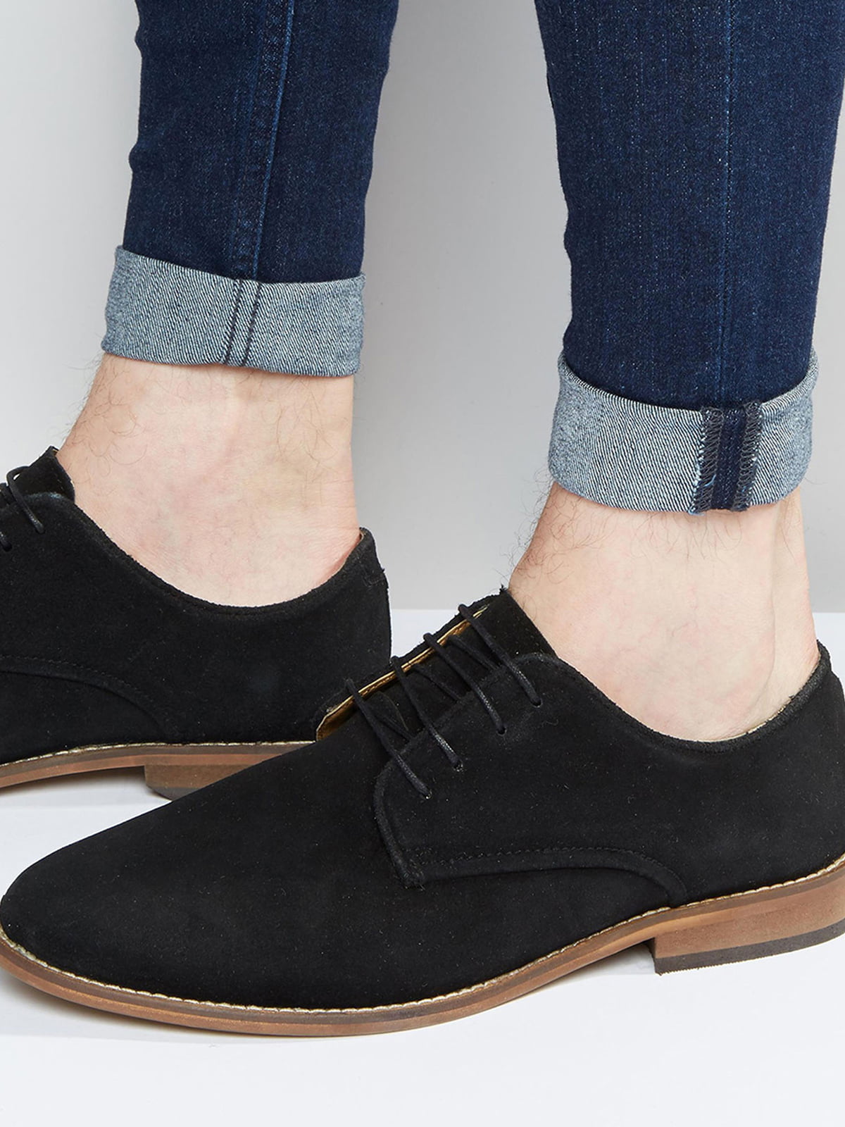 Suede Derby Shoes