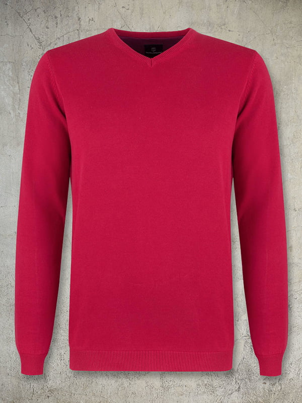Пуловер красный | 4827278