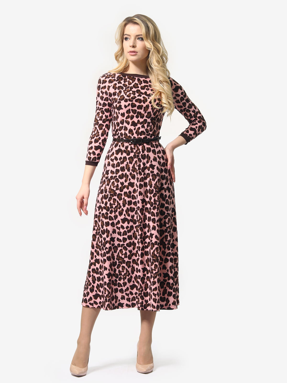 Платье в леопардовый принт | 4976516