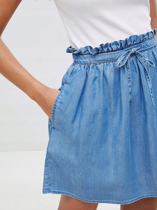 Озон интернет магазин юбки. Юбка джинсовая. Джинсовая юбка на резинке. Джинсовая юбка с поясом. Юбка джинсовая тонкая.