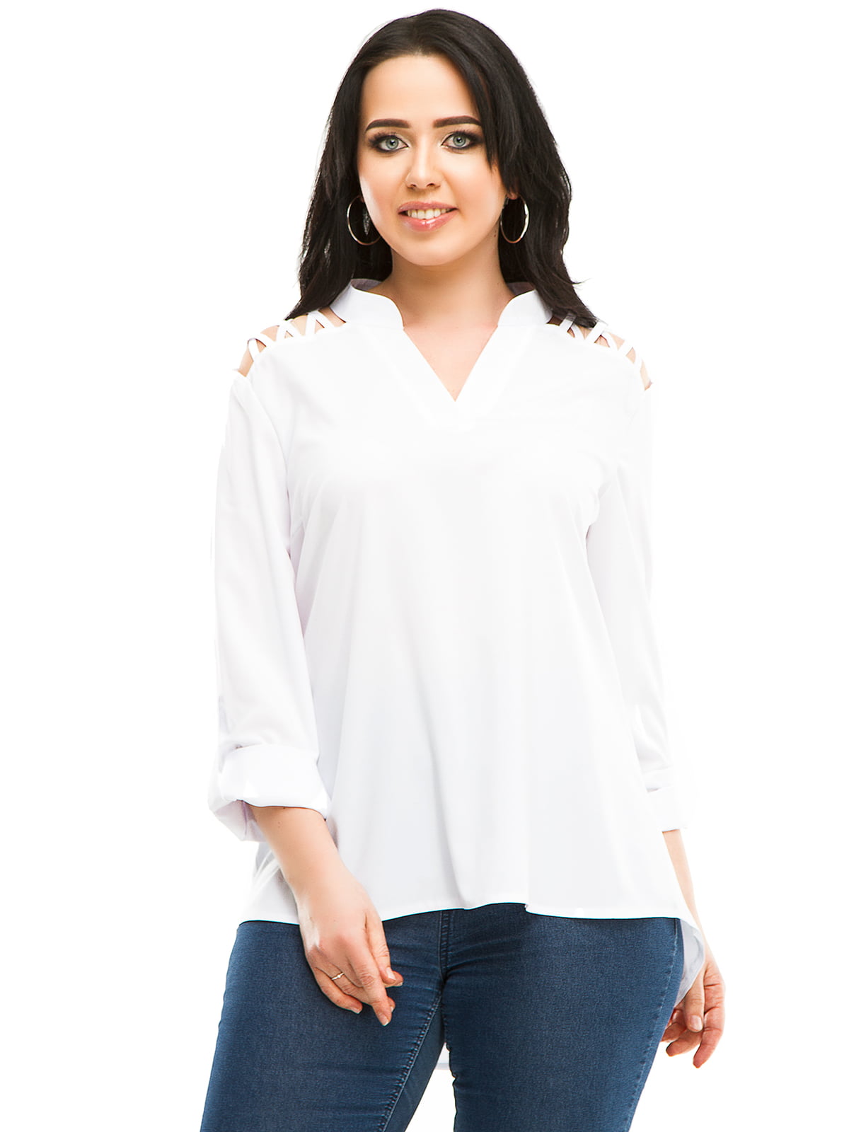 Блуза белая | 5010613