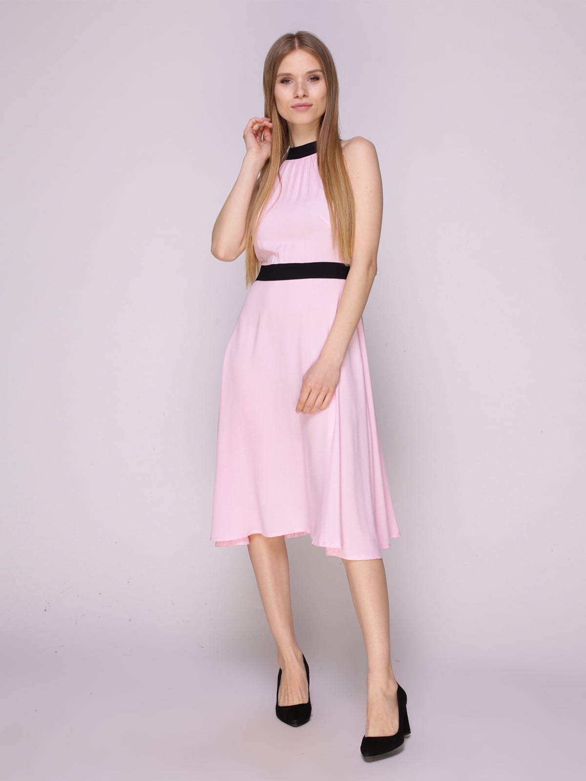 Платье нежно-розовое | 5029857