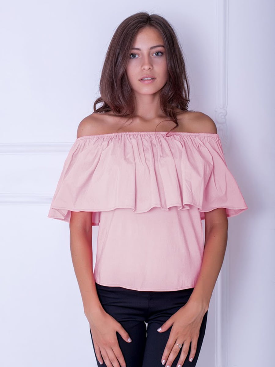 Блуза розовая | 5035223