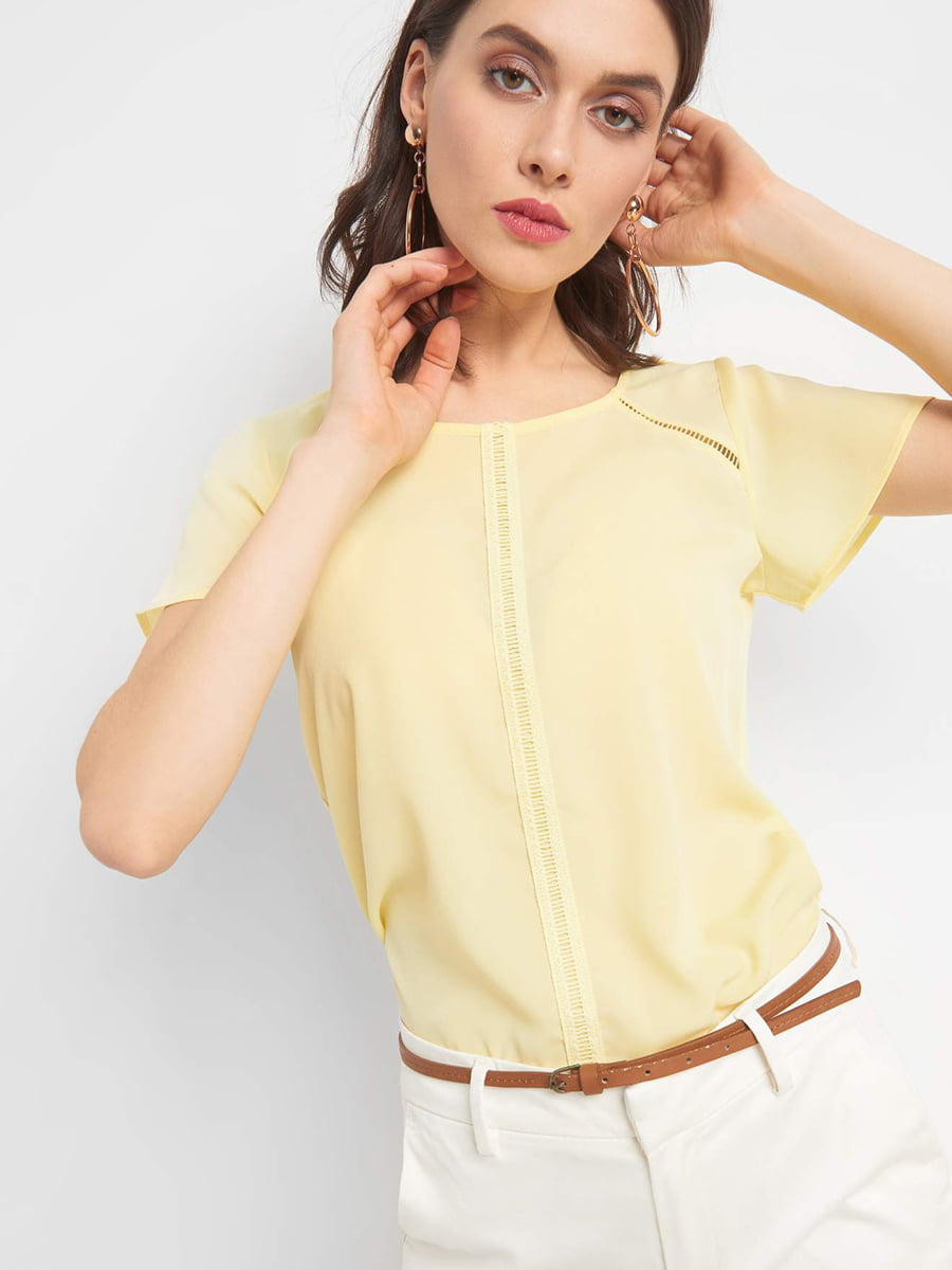 Блуза желтая | 5039283