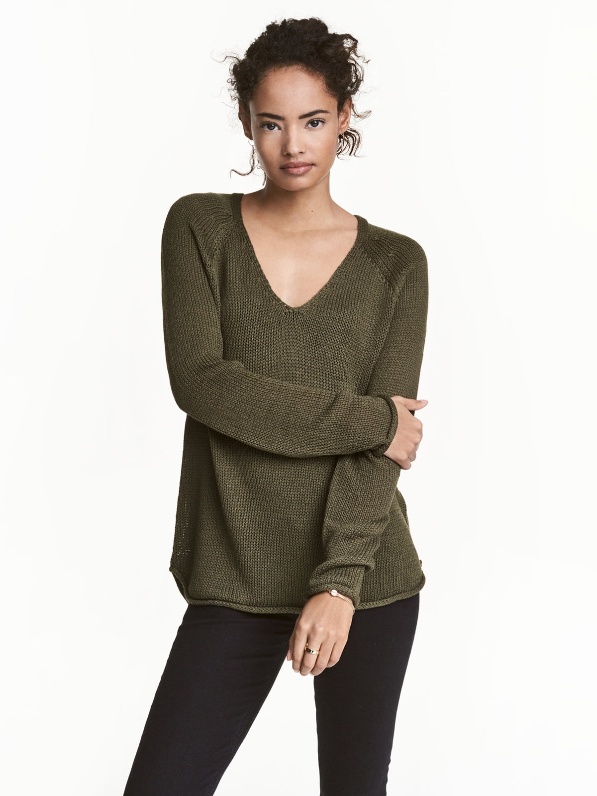 Пуловер зеленый | 5044968