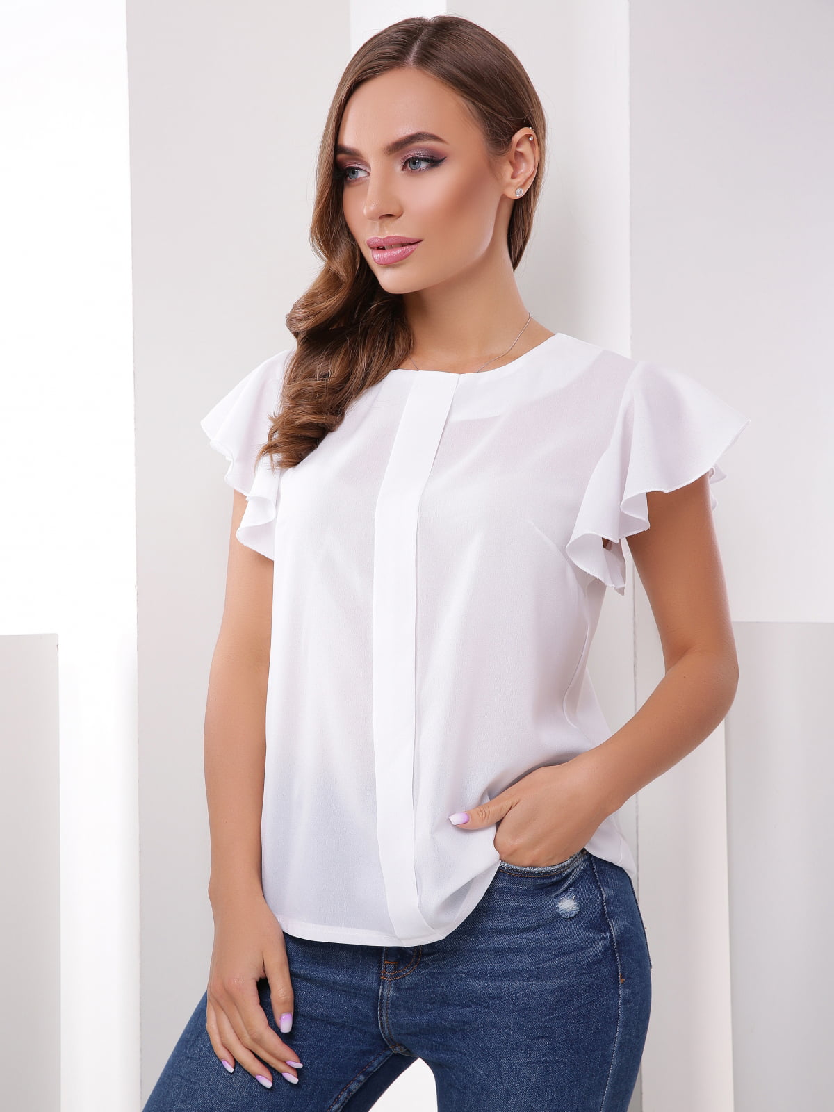 Блуза белая | 5063024