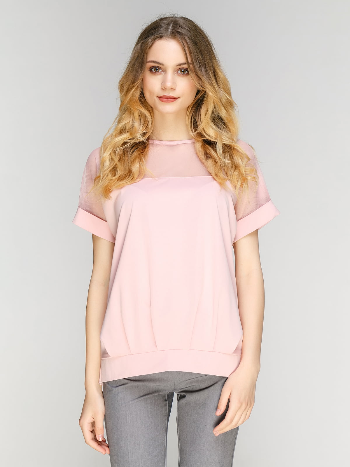 Блуза розовая | 5077743