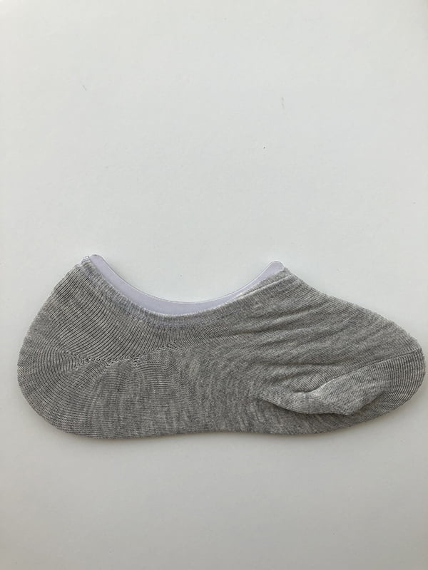 Носки-следки серые | 5107007