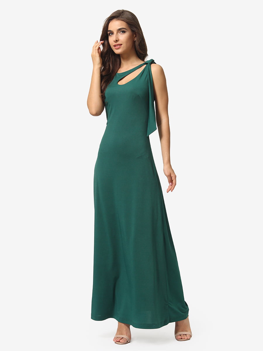 Платье темно-зеленое | 5109976