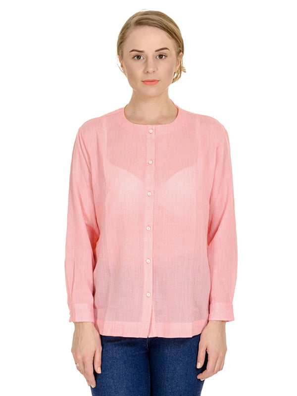 Рубашка светло-розовая | 5110125